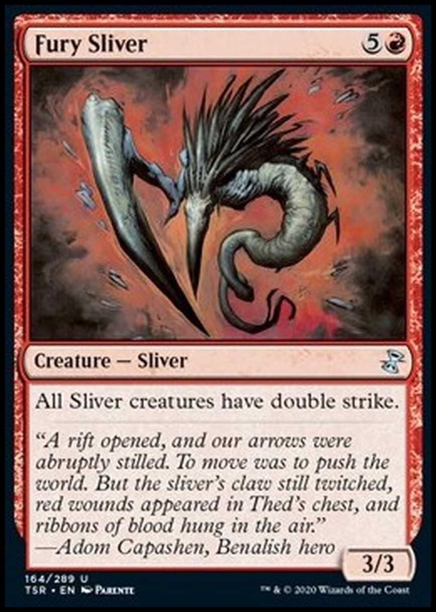 Fury Sliver - Fury Sliver - [TSR] [NM] [Foil]