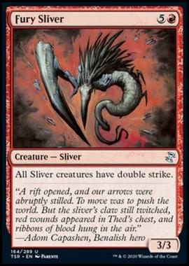 Fury Sliver - Fury Sliver - [TSR] [NM] [Foil]
