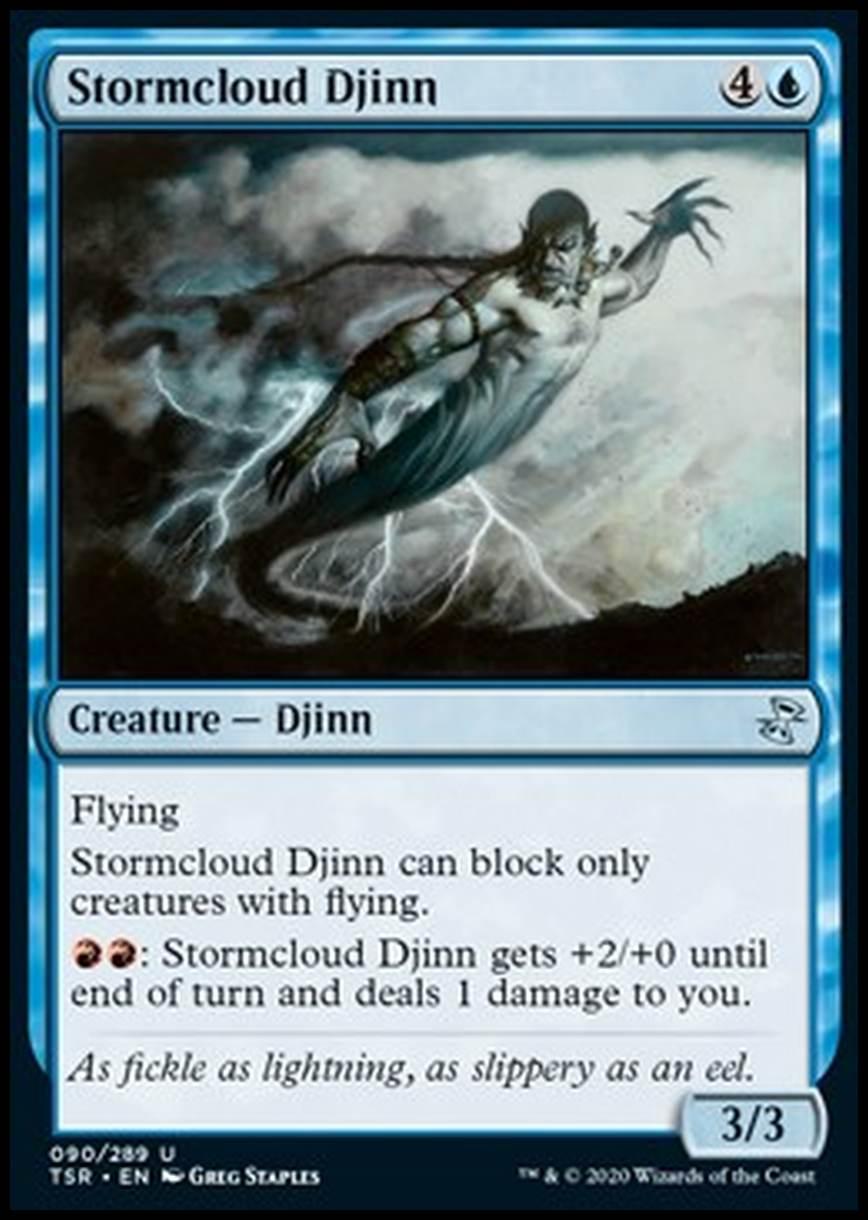 Stormcloud Djinn - Stormcloud Djinn - [TSR] [NM] [Foil]