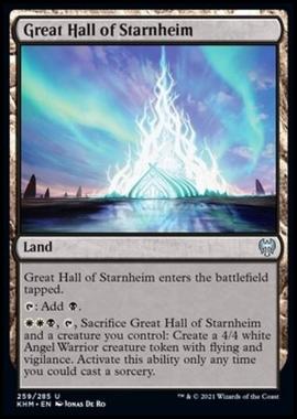 Great Hall of Starnheim - Grande Sala di Starnheim - [KHM] [NM] [Foil]