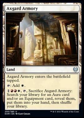 Axgard Armory - Armeria di Axgard - [KHM] [NM] [Foil]
