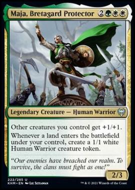 Maja, Bretagard Protector - Maja, Protettrice di Bretagard - [KHM] [NM] [Foil]