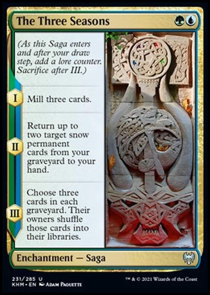 The Three Seasons - Le Tre Stagioni - [KHM] [NM] [Foil]