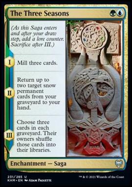 The Three Seasons - Le Tre Stagioni - [KHM] [NM] [Foil]