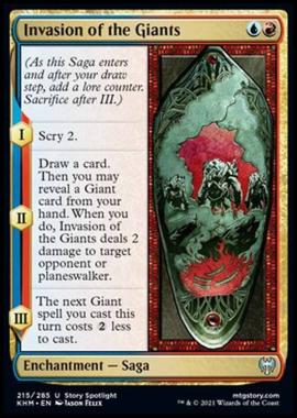 Invasion of the Giants - Invasione dei Giganti - [KHM] [NM] [Foil]