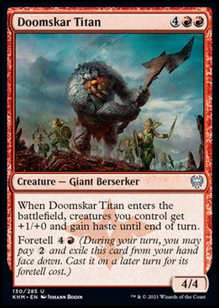 Doomskar Titan - Titano della Collisione - [KHM] [NM] [Foil]