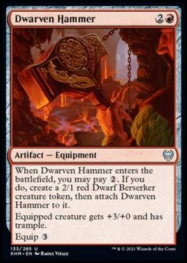 Dwarven Hammer - Martello dei Nani - [KHM] [NM] [Foil]