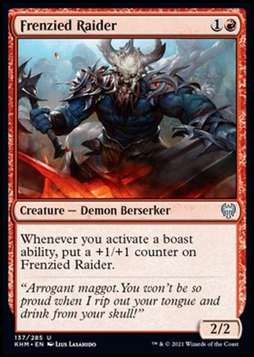 Frenzied Raider - Assaltatore Frenetico - [KHM] [NM] [Foil]