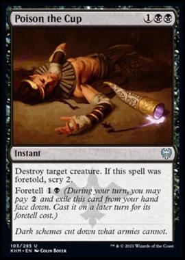 Poison the Cup - Avvelenare la Coppa - [KHM] [NM] [Foil]