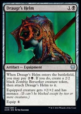 Draugr's Helm - Elmo dei Draugr - [KHM] [NM] [Foil]