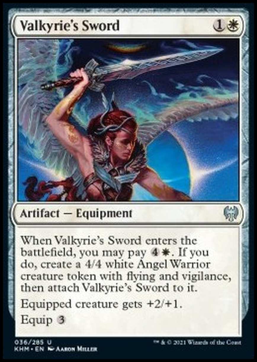 Valkyrie's Sword - Spada della Valchiria - [KHM] [NM] [Foil]