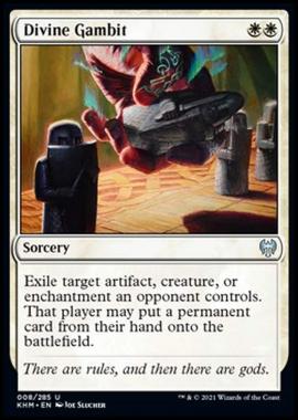 Divine Gambit - Mossa Divina - [KHM] [NM] [Foil]