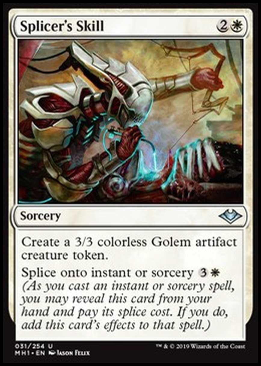 Splicer's Skill - Splicer's Skill - [MH1] [NM] [Foil]
