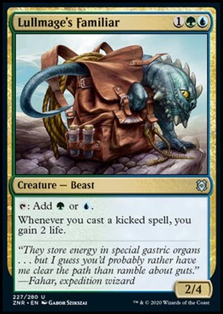 Lullmage's Familiar - Famiglio del Mitigatore - [ZNR] [NM] [Foil]