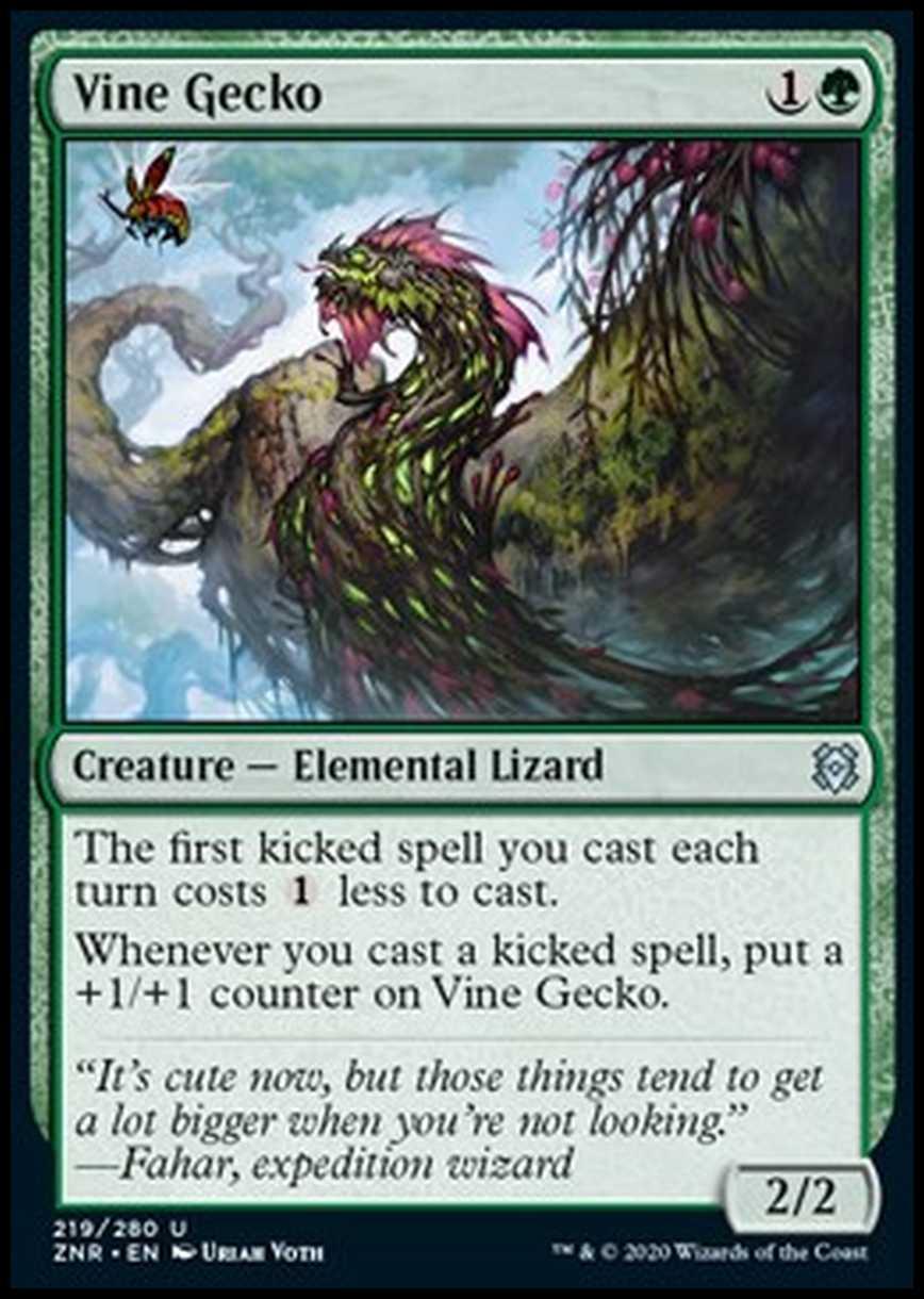 Vine Gecko - Geco dei Viticci - [ZNR] [NM] [Foil]