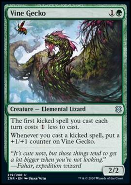 Vine Gecko - Geco dei Viticci - [ZNR] [NM] [Foil]