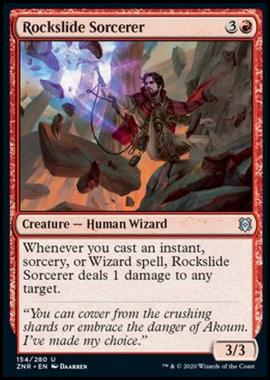 Rockslide Sorcerer - Stregone delle Frane - [ZNR] [NM] [Foil]