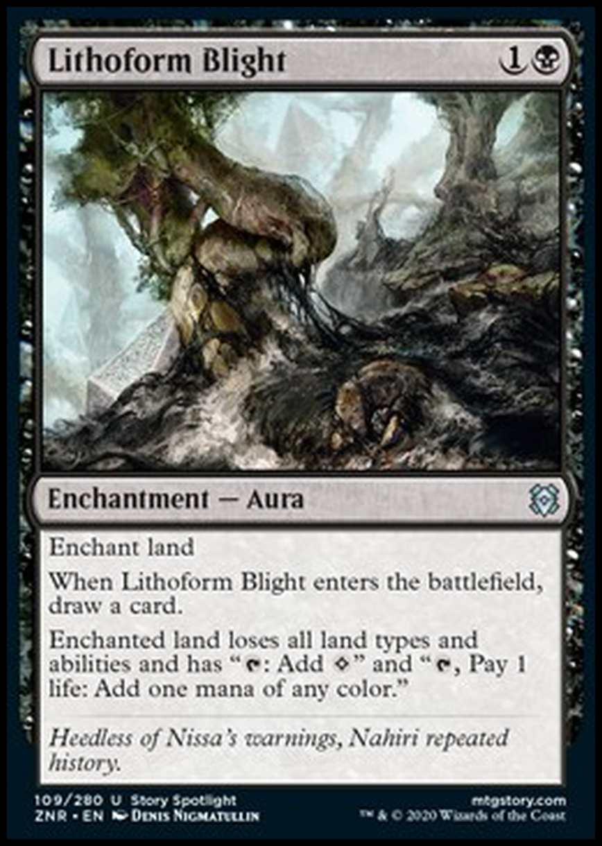 Lithoform Blight - Piaga Litomorfica - [ZNR] [NM] [Foil]