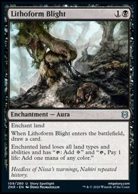 Lithoform Blight - Piaga Litomorfica - [ZNR] [NM] [Foil]