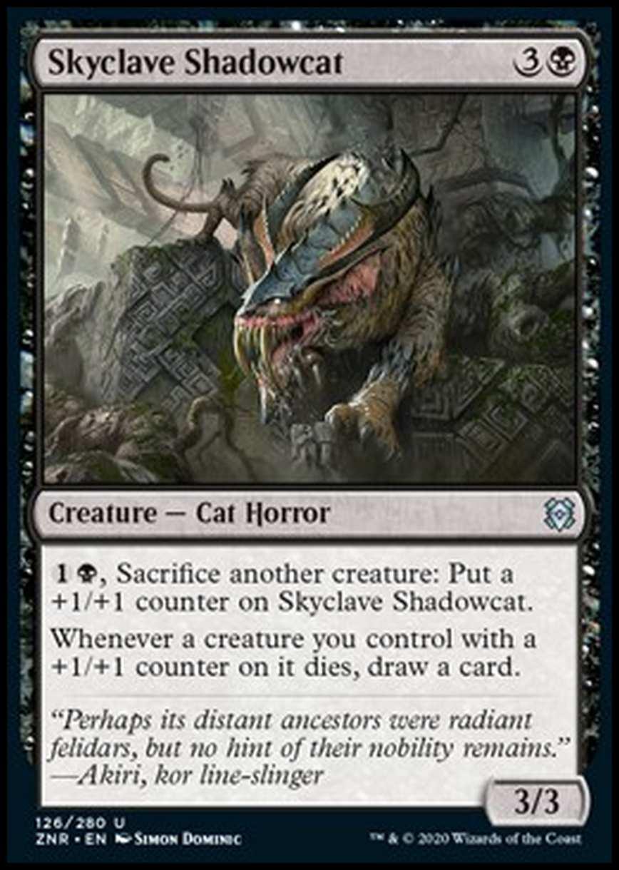 Skyclave Shadowcat - Felinoscuro dell'Enclave Celeste - [ZNR] [NM] [Foil]