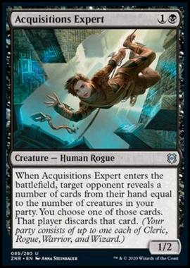 Acquisitions Expert - Esperta di Acquisizioni - [ZNR] [NM] [Foil]