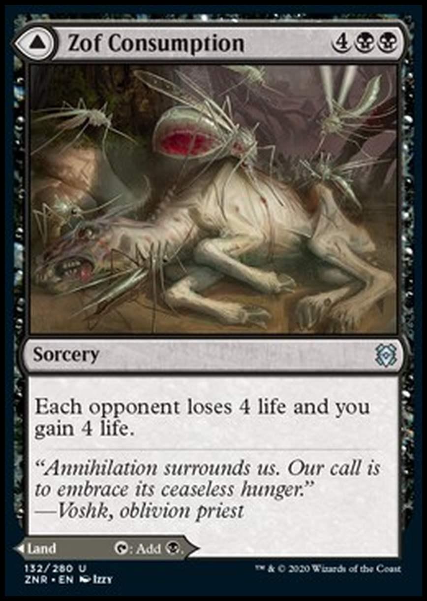 Zof Consumption // Zof Bloodbog - Consumazione di Zof // Palude Sanguigna di Zof - [ZNR] [NM] [Foil]