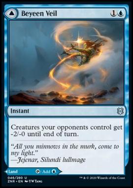 Beyeen Veil // Beyeen Coast - Velo di Beyeen // Costa di Beyeen - [ZNR] [NM] [Foil]