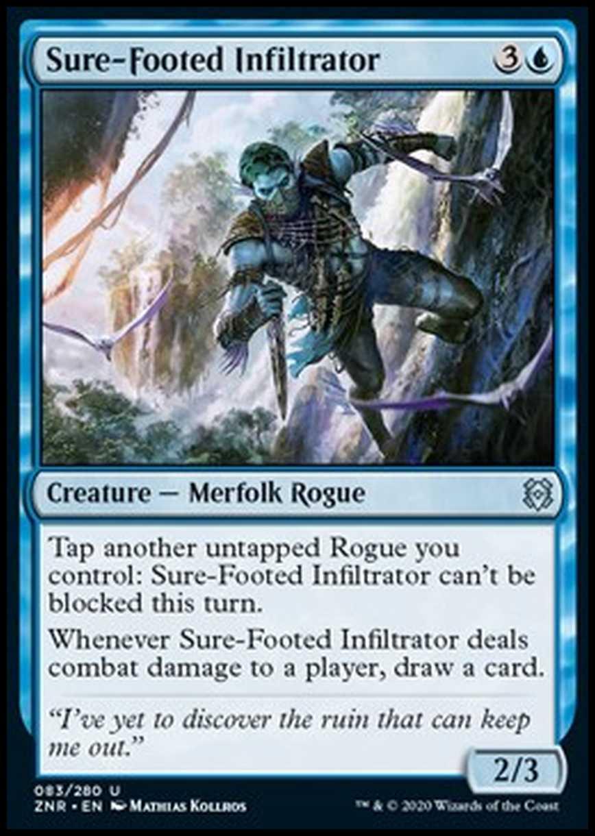 Sure-Footed Infiltrator - Infiltrato dal Passo Sicuro - [ZNR] [NM] [Foil]