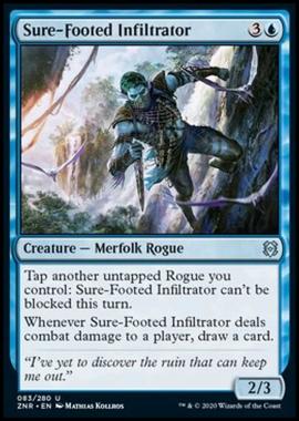 Sure-Footed Infiltrator - Infiltrato dal Passo Sicuro - [ZNR] [NM] [Foil]