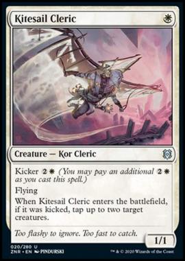 Kitesail Cleric - Chierico del Velaliante - [ZNR] [NM] [Foil]