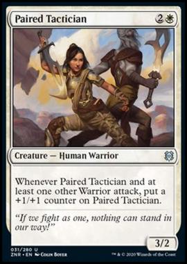 Paired Tactician - Stratega in Coppia - [ZNR] [NM] [Foil]