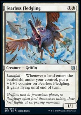 Fearless Fledgling - Pulcino Impavido - [ZNR] [NM] [Foil]