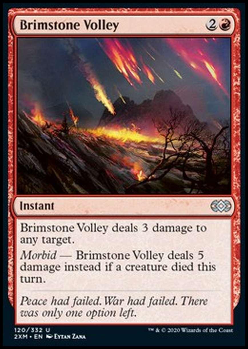 Brimstone Volley - Brimstone Volley - [2XM] [NM] [Foil]