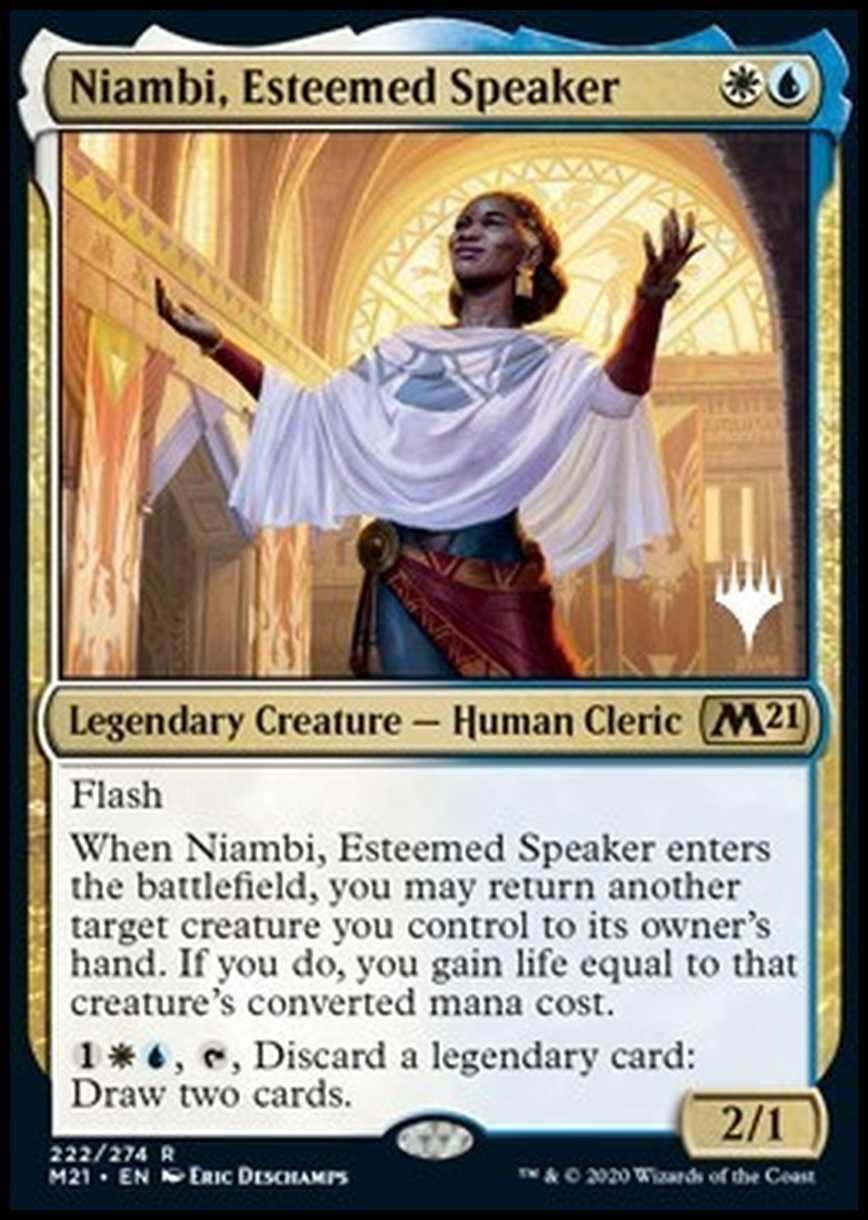 Niambi, Esteemed Speaker (V.1) - Niambi, Oratrice Rinomata (V.1) - [PM21] [NM]