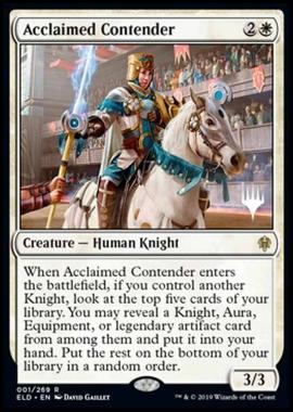 Acclaimed Contender (V.2) - Contendente Acclamata (V.2) - [PELD] [NM]