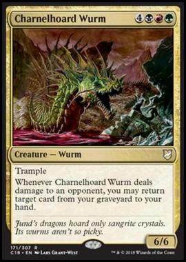 Charnelhoard Wurm - Wurm della Tana d'Osso - [C18] [NM]