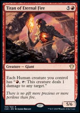 Titan of Eternal Fire - Titan of Eternal Fire - [C20] [NM]