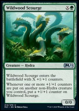 Wildwood Scourge - Wildwood Scourge - [M21] [NM] [Foil]