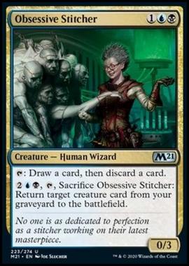 Obsessive Stitcher - Cucitrice Ossessiva - [M21] [NM] [Foil]