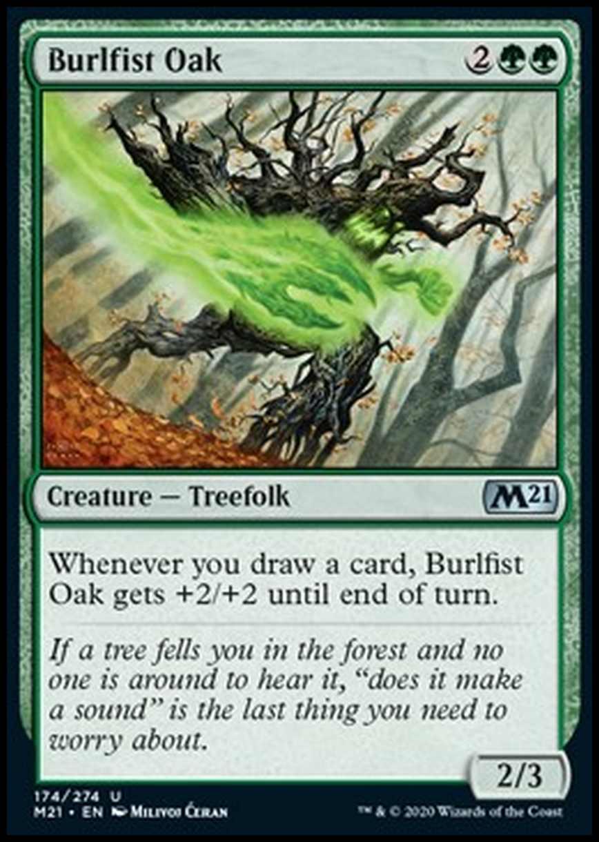 Burlfist Oak - Quercia Pugno Nodoso - [M21] [NM] [Foil]