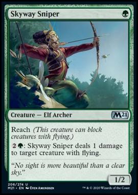 Skyway Sniper - Cecchina del Cieloaperto - [M21] [NM] [Foil]