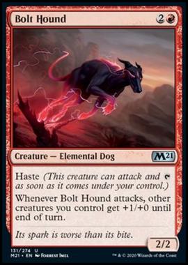 Bolt Hound - Segugio Saetta - [M21] [NM] [Foil]