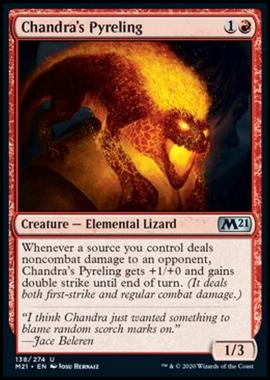 Chandra's Pyreling - Igniforme di Chandra - [M21] [NM] [Foil]