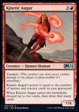 Kinetic Augur - Augure Cinetica - [M21] [NM] [Foil]
