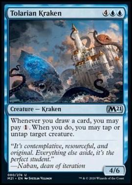 Tolarian Kraken - Kraken di Tolaria - [M21] [NM] [Foil]