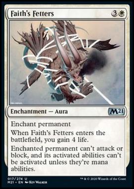Faith's Fetters - Pastoie della Fede - [M21] [NM] [Foil]