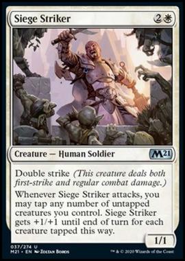 Siege Striker - Incursore da Assedio - [M21] [NM] [Foil]