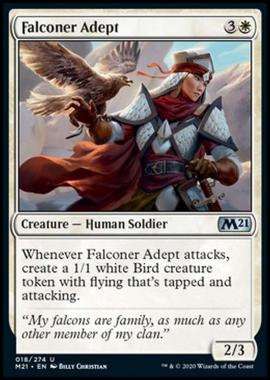 Falconer Adept - Falconiera Esperta - [M21] [NM] [Foil]