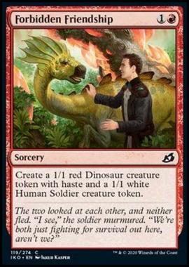Forbidden Friendship - Amicizia Proibita - [IKO] [NM] [Foil]