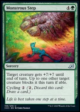 Monstrous Step - Passo Mostruoso - [IKO] [NM] [Foil]